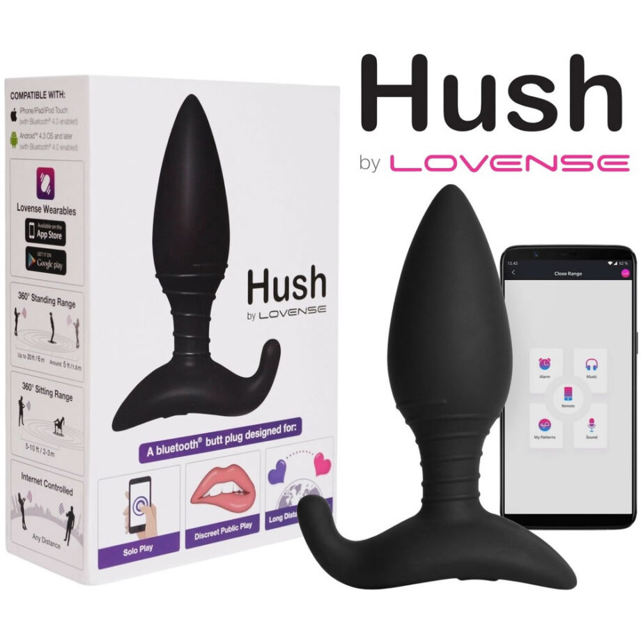 Vibrador Plug Anal Lovense – Hush