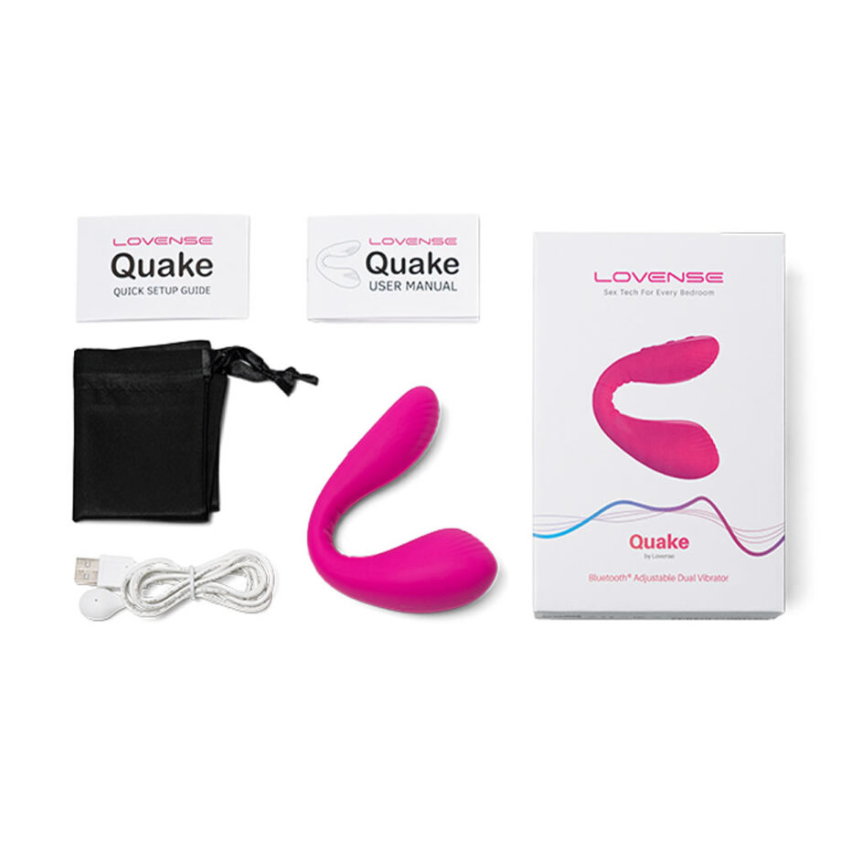 Vibrador Lovense Quake Controla Desde Aplicación Cualquier Distancia