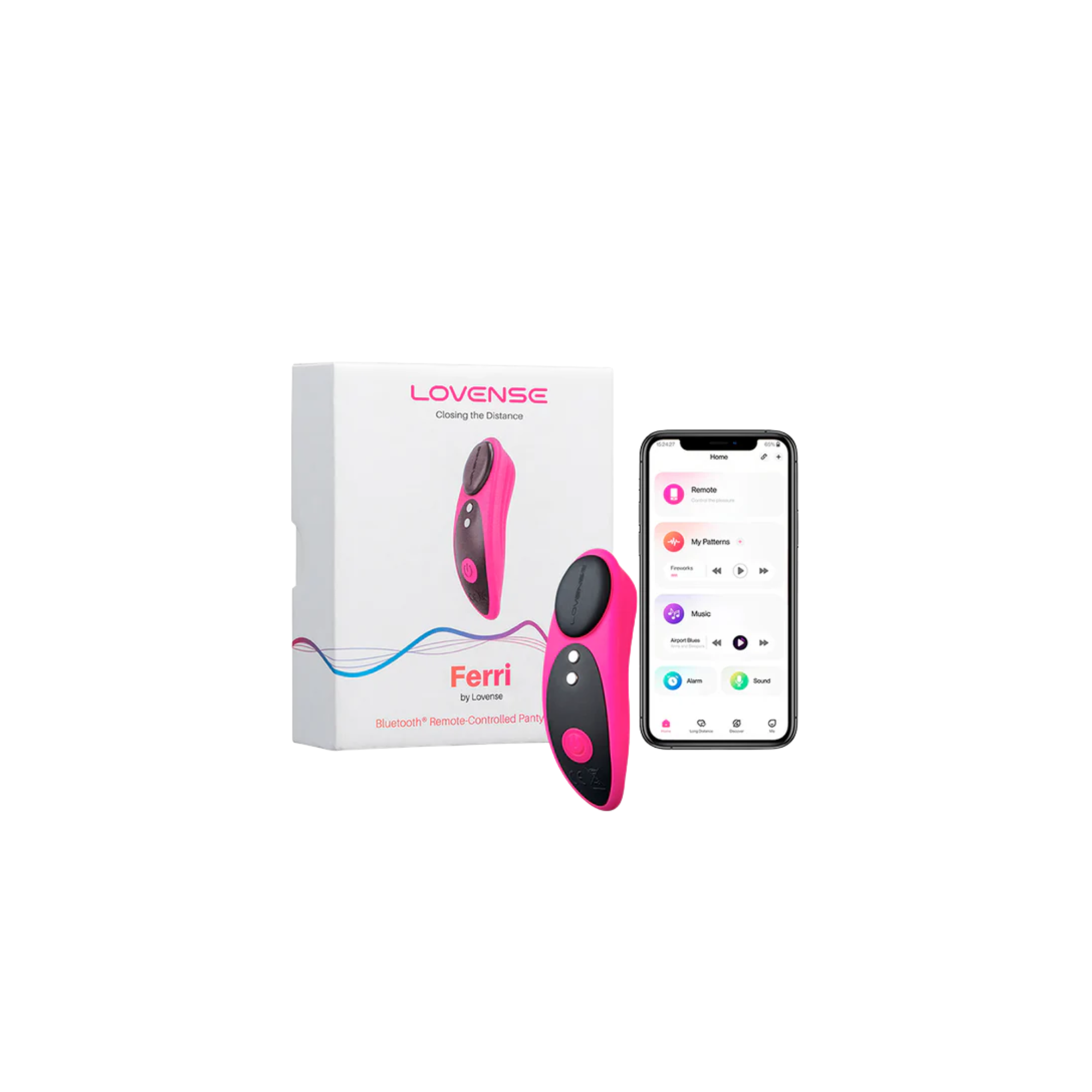 Vibrador Clitorial Ferri Controlado por App – Global by Lovense