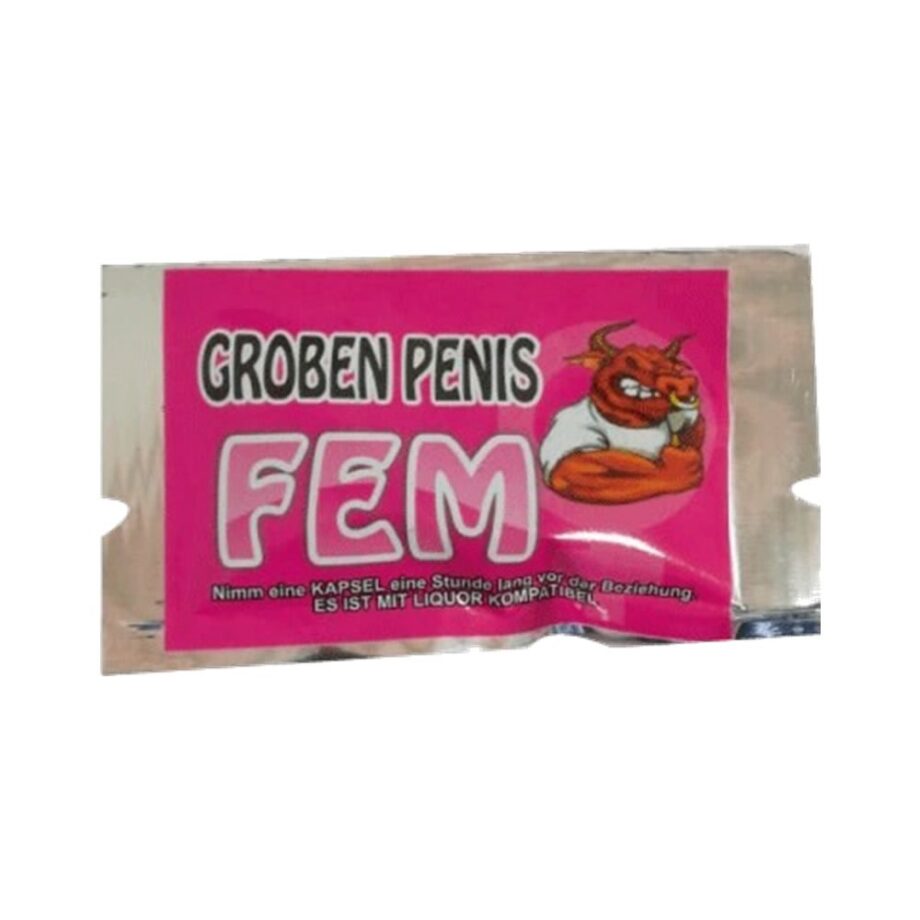 Estimulante en Pastilla Groben Fem