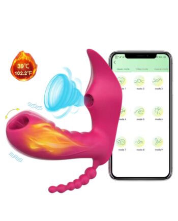 Vibrador Nipple Triple Funcion