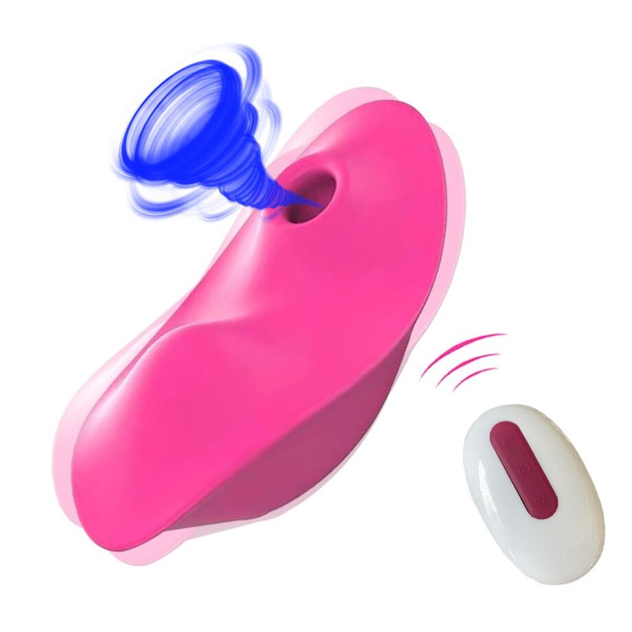 Vibrador succionador Toxic Control Remoto