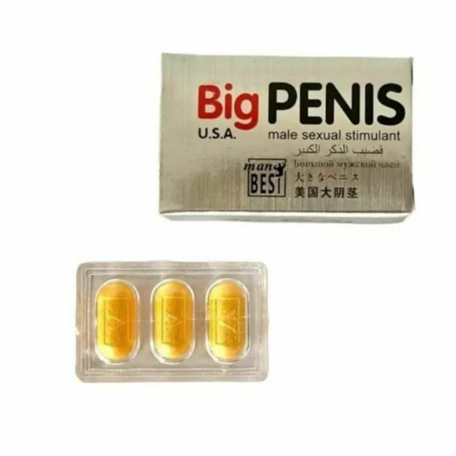 Potenciador Patillas Big Penis x3