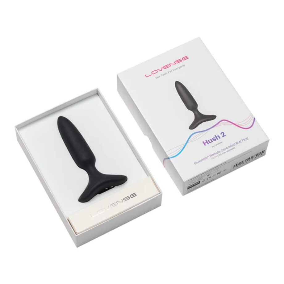 Vibrador Anal con APP Hush 2 (1.0 pulgada) By Lovense