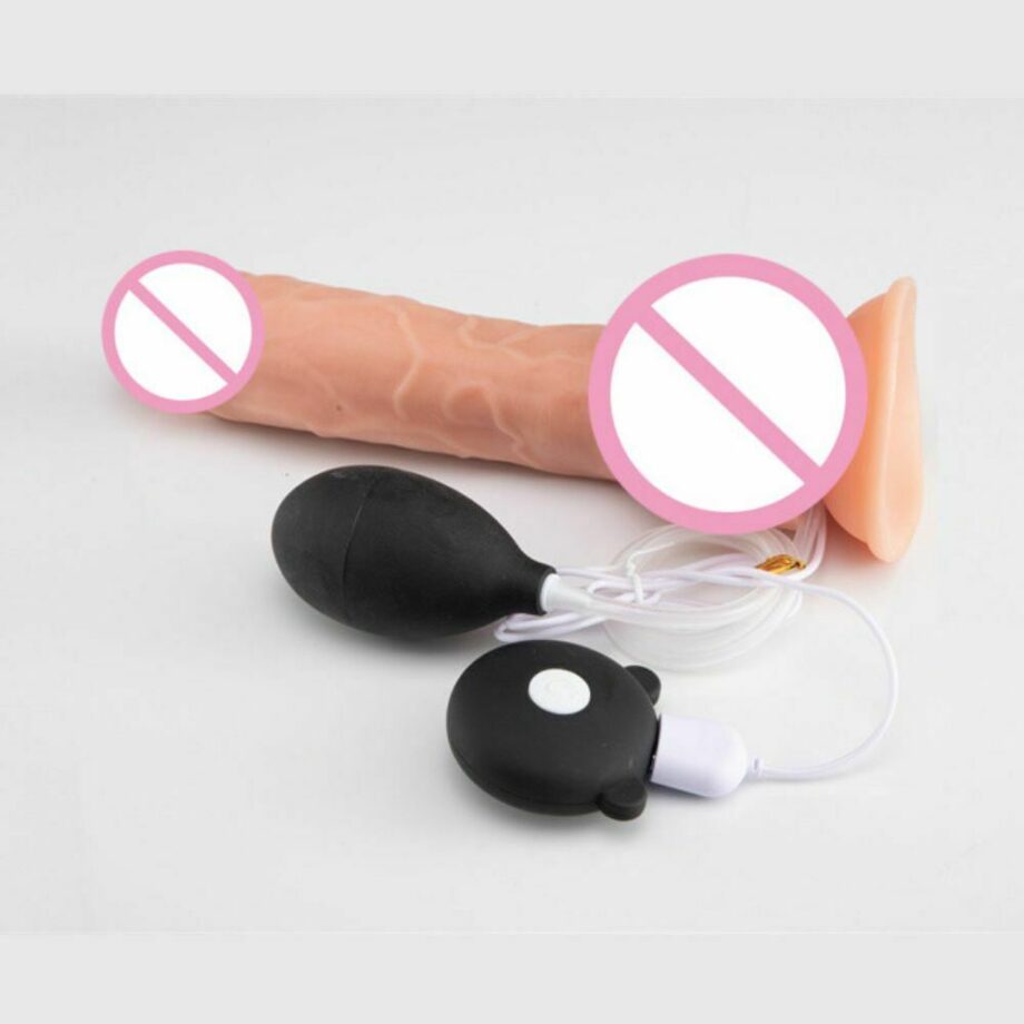 Dildo Vibrador Eyaculador Recargable