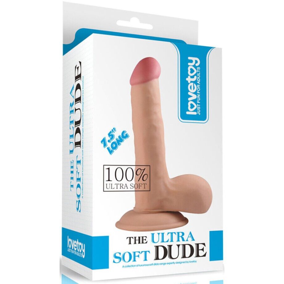 Dildo Lovetoy Ultra Soft Dude 7.5″