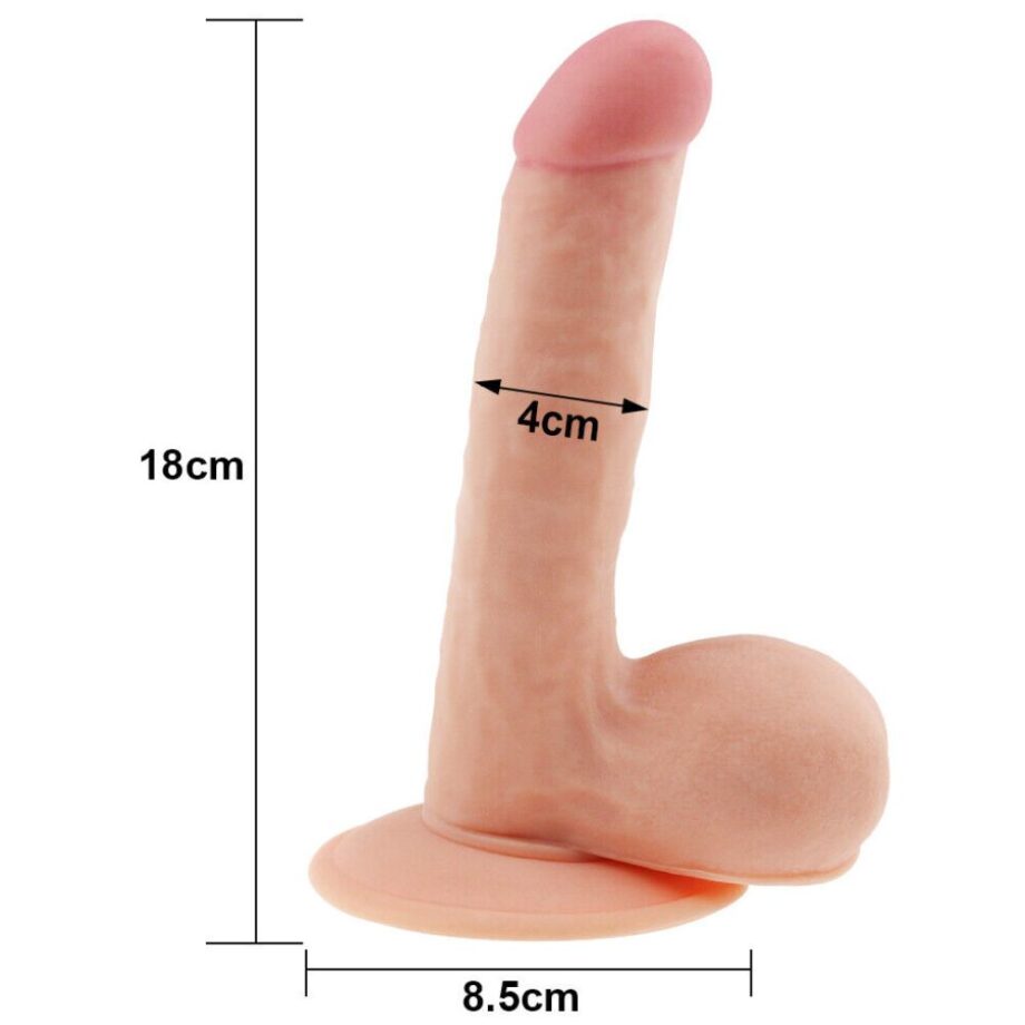 Dildo Lovetoy Ultra Soft Dude 7.5″