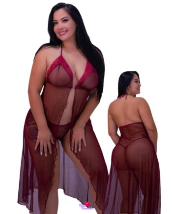 Babydoll Curvy Prehormada sexy lencería