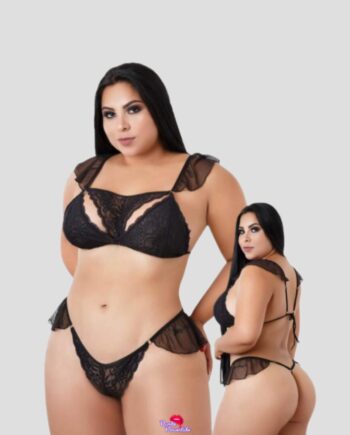 Conjunto Curvy Lencería Sexy Zoe