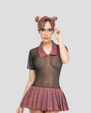 Disfraz Lenceria Colegiala Pia 4026