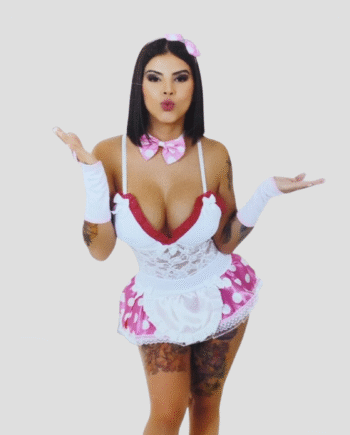 Disfraz lencería Mucama  Musa 33