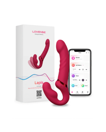 Vibrador Lovense Lapis Vibrating Strapless Strap-on