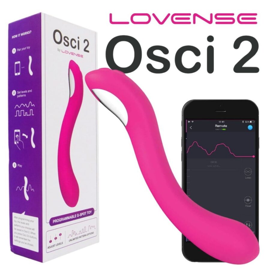 Vibrador Lovense Punto G con APP Osci 2