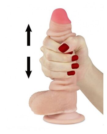 Dildo Deslizable Skin Dong 7.0