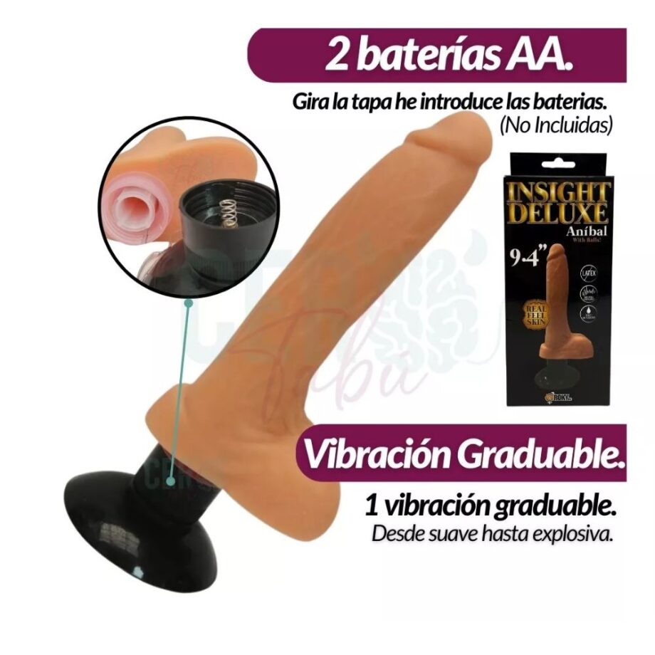 Vibrador Realista Deluxe 9.4