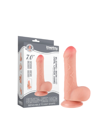 Dildo Deslizable Skin Dong 7.0