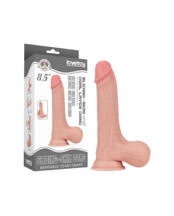 Dildo Deslizable Skin Sliding Dong 8.5