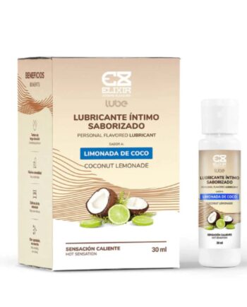 Lubricante Caliente Limonada de Coco Elixir 30ml