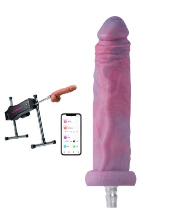 Dildo Jax Morado Compatible Con Lovense Machine