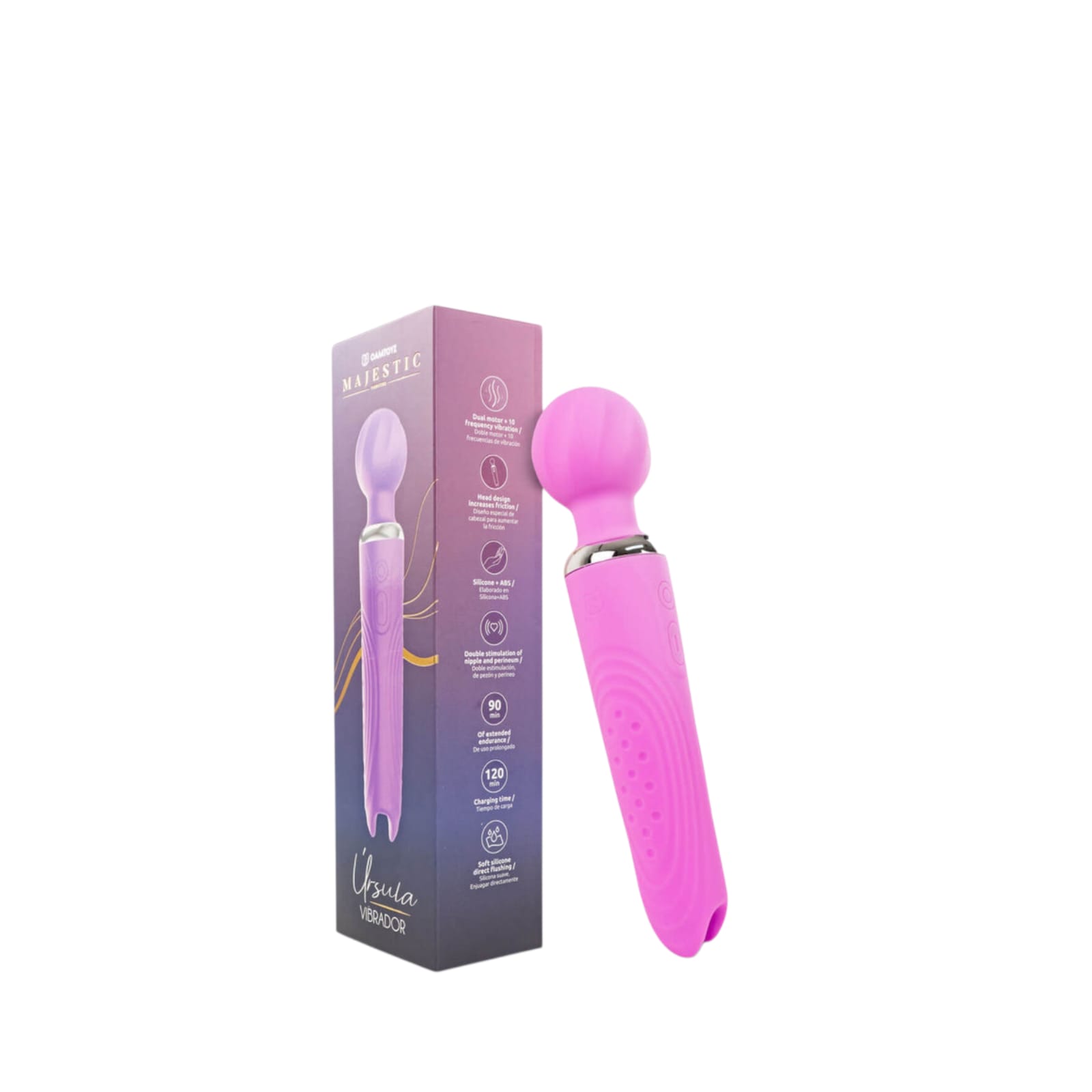 Vibrador Hitachi Ursula Silicona Medica 1 Vibrador Hitachi Ursula Silicona Medica