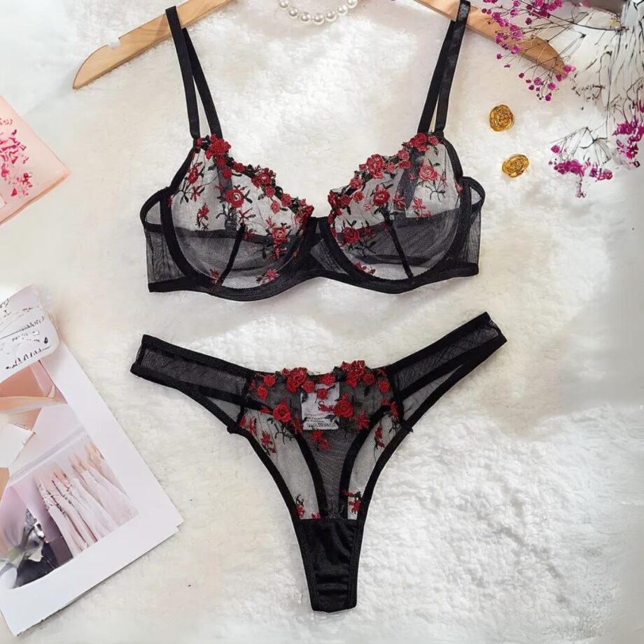 Conjunto Set Florencia Negro