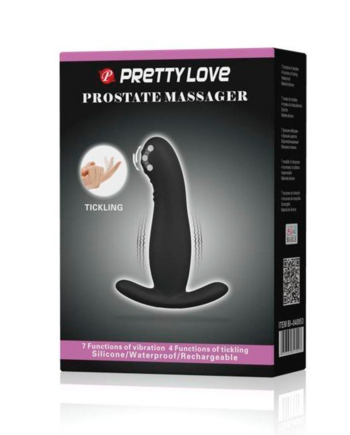 Vibrador Masajeador Prostático Color Negro