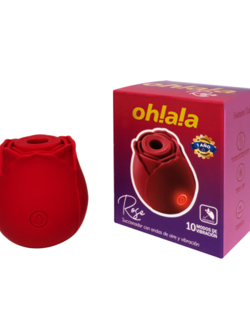 Vibrador y Succionador Ohlala Rose