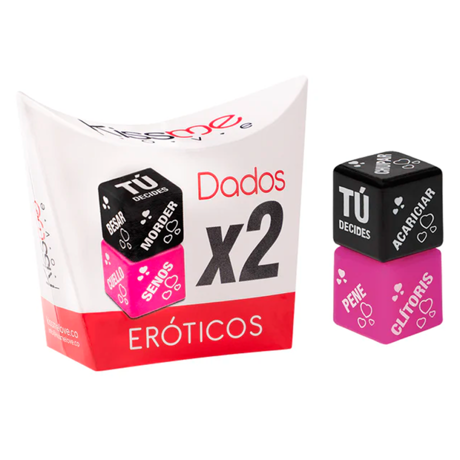 Dados Eróticos x 2 Kissme Love