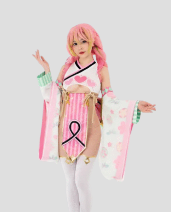 Cosplay Mitsuri Demon Slayer Disfraz Sexy