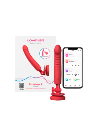 Mission 2 Vibrating Suction Cup Dildo – Lovense