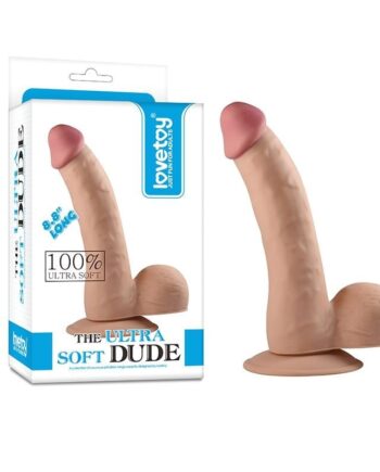 Dildo realista Lovetoy The Ultra Soft Dude 8.8