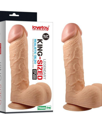 Dildo Lovetoy King Sized Realistic 9.0