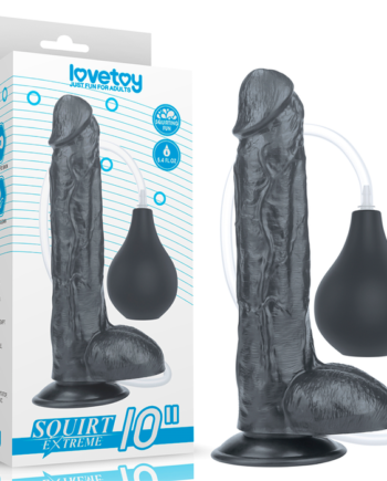 Dildo Lovetoy Squirt Extreme 10» Black