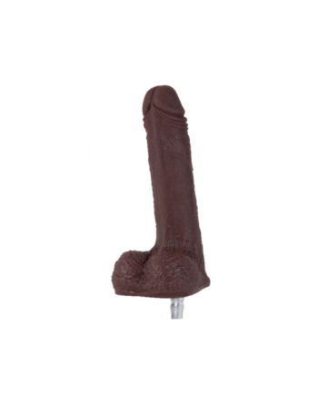 Dildo Uriel Chocolate Nude Compatible Con Lovense Machine