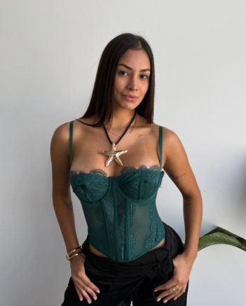 Corset Verde Esmeralda Mari a Conchita