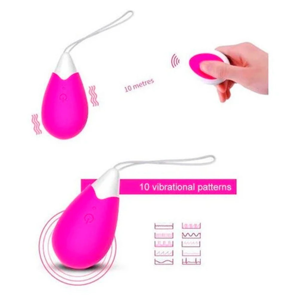 Huevo Vibrador XOCOO con Control Remoto 2 Huevo Vibrador XOCOO con Control Remoto