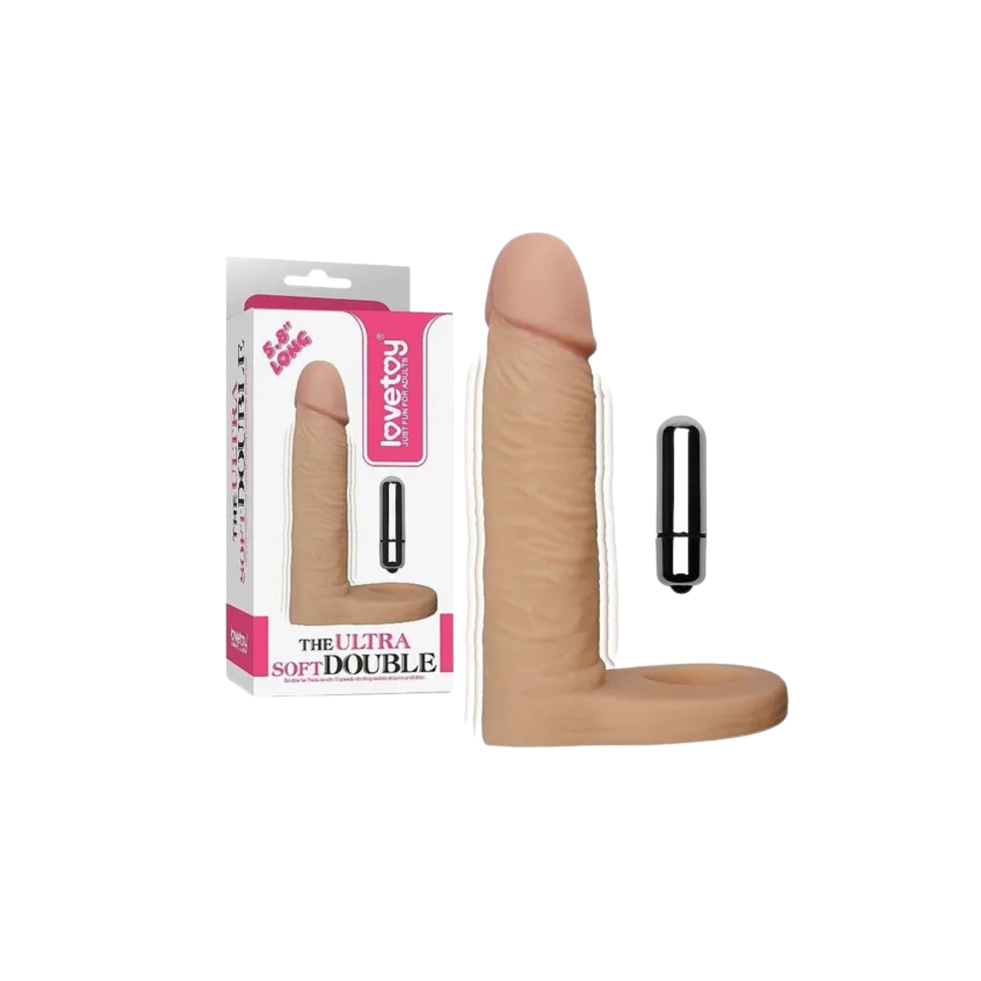 Anillo Con Dildo para doble estimulación anal y vaginal LOVETOY 5.8" Con Balita Vibradora 1 Anillo Con Dildo para doble estimulación anal y vaginal LOVETOY 5.8″ Con Balita Vibradora