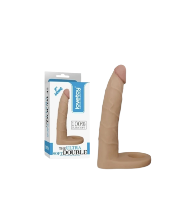 Anillo Con Dildo para doble estimulación anal y vaginal LOVETOY 7″