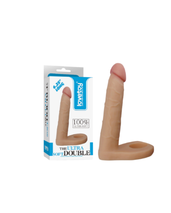 Anillo Con Dildo para doble estimulación anal y vaginal LOVETOY 6.25″