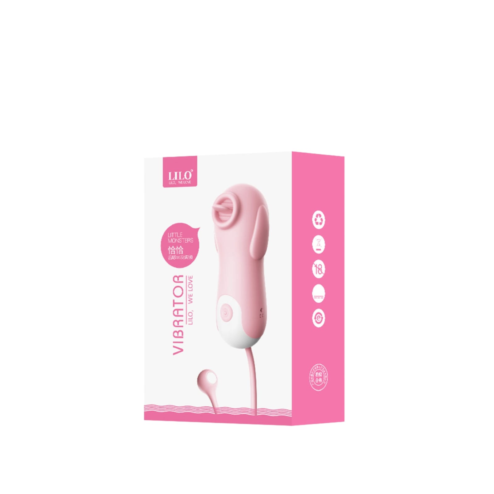 LILO Succionador + Vibrador de Clítoris con Estimulación de Lengua 1 LILO Succionador + Vibrador de Clítoris con Estimulación de Lengua
