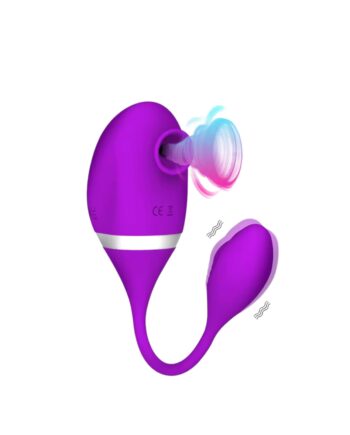 Vibrating Cunnilingus Sucking Massager – Doble Placer en un Solo Toque