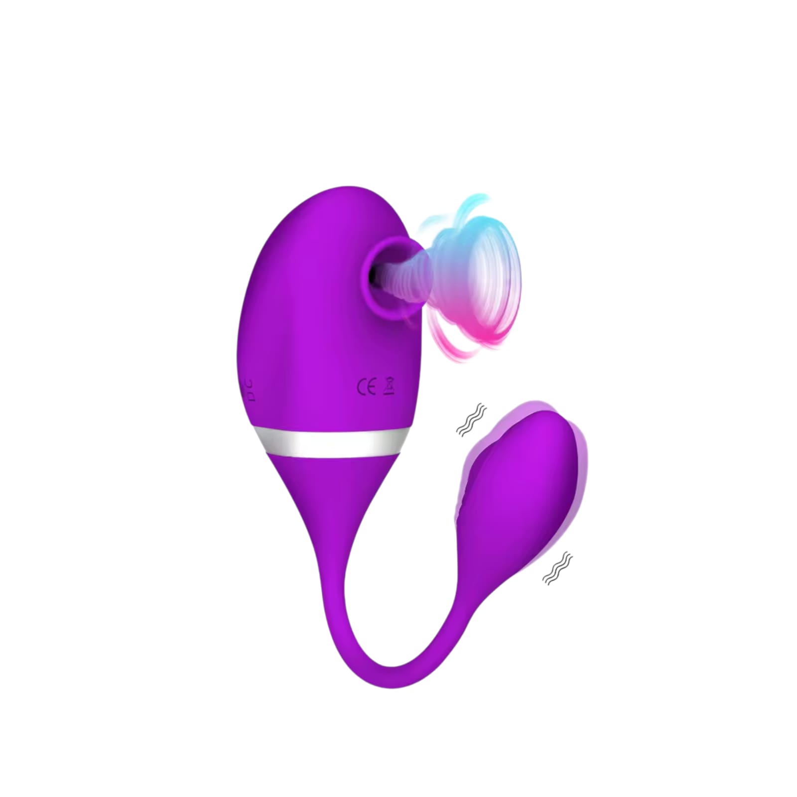 Vibrating Cunnilingus Sucking Massager – Doble Placer en un Solo Toque 1 Vibrating Cunnilingus Sucking Massager – Doble Placer en un Solo Toque