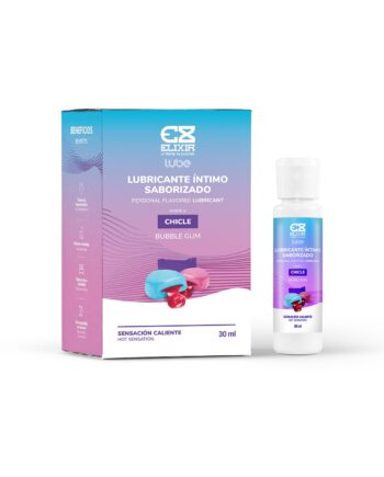 Lubricante Caliente Elixir Sabor Chicle 30 ml