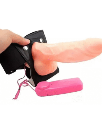 Arnés Con Dildo Realista Vibrador