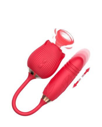 Rosa Vibradora Con Succión