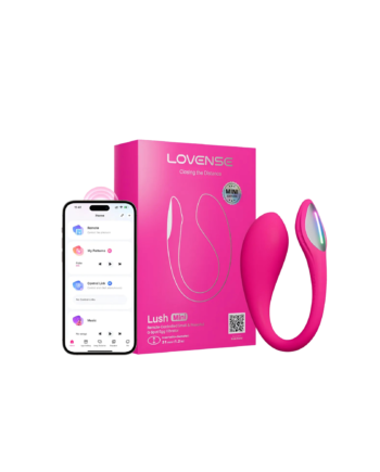 Lush 4 Mini Lovense – Vibrador Punto G con Control por App Global y Carga Rápida