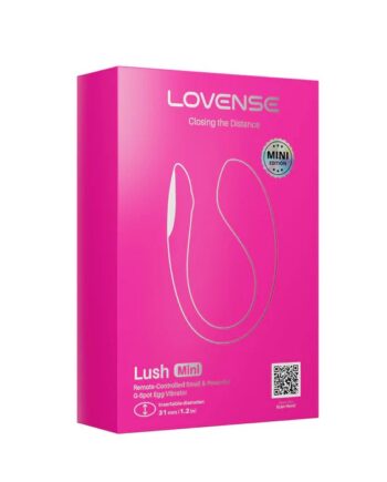 Lush 4 Mini Lovense – Vibrador Punto G con Control por App Global y Carga Rápida
