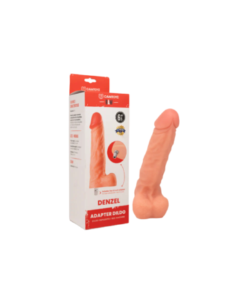 Dildo Ultrarrealista Denzel con Adaptador- Sex Machin