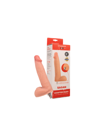 Dildo Ultrarealista con Adaptador Sagan – Camtoyz