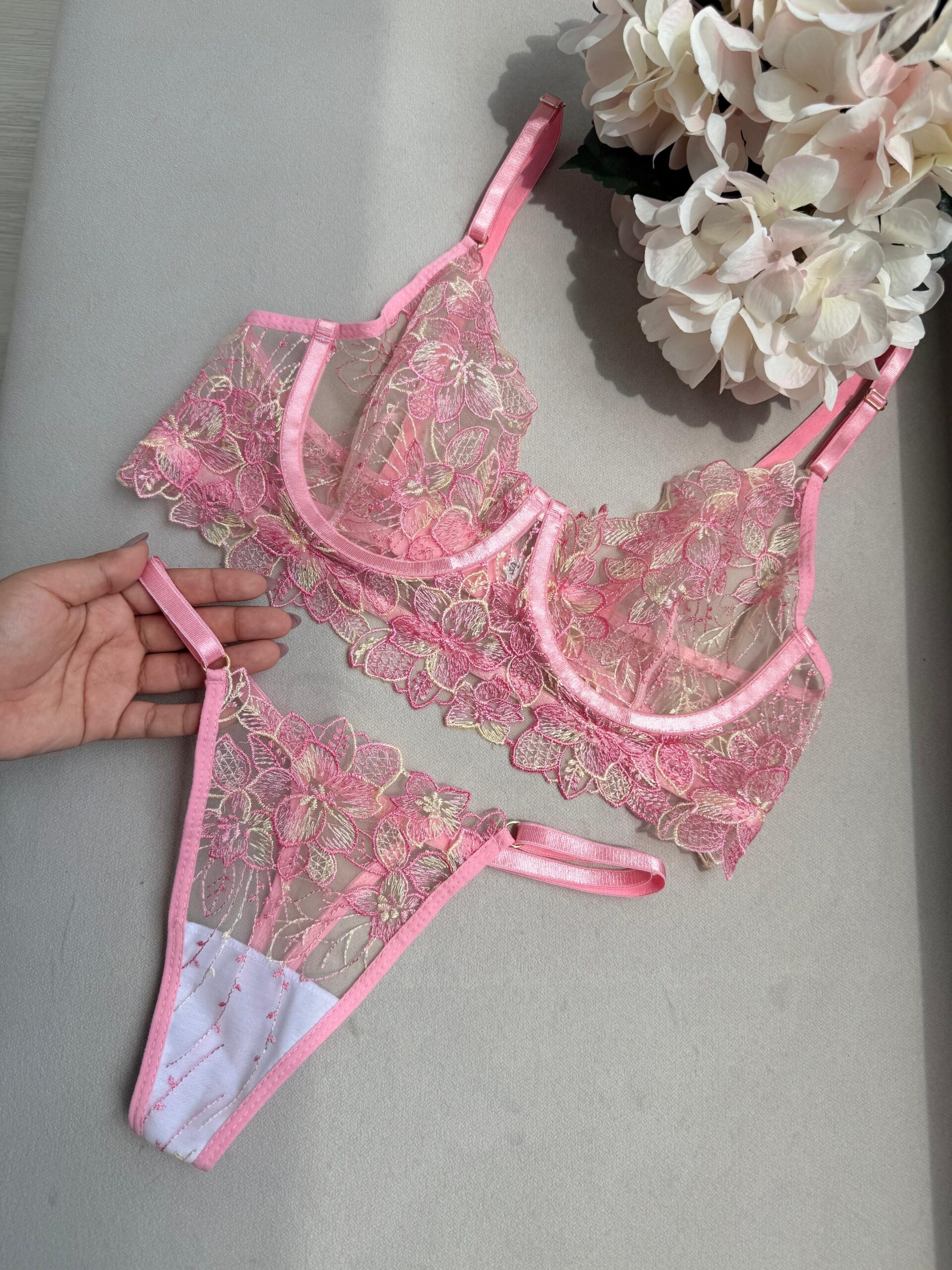 Set Jazmín – Conjunto de lencería femenina sensual y elegante 3 Set Jazmín – Conjunto de lencería femenina sensual y elegante